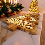 Petisqueira Pinheiro Luxo | Decoração Natalina com Sofisticação Natural