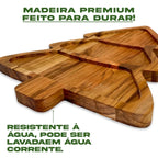 Petisqueira Pinheiro Luxo | Decoração Natalina com Sofisticação Natural