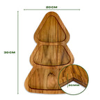 Petisqueira Pinheiro Luxo | Decoração Natalina com Sofisticação Natural