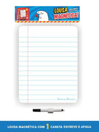 Planner Magnético Semanal | Lousa para Geladeira 19x25cm + Caneta