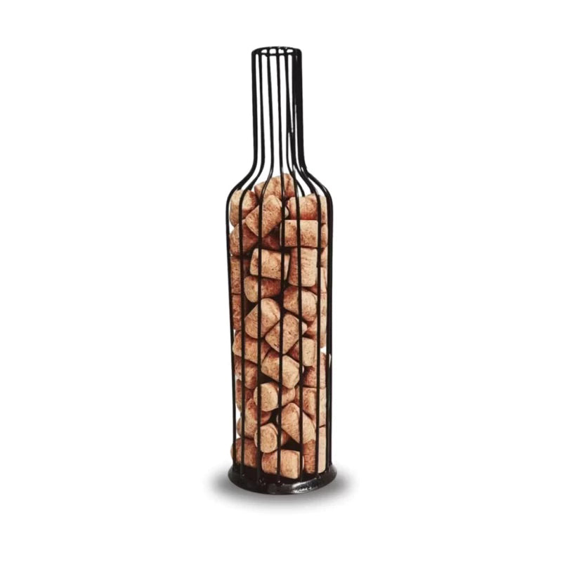 Porta Rolhas Decorativo MemoryWine Iron | O Presente Perfeito para Quem Coleciona Histórias e Bons Vinhos