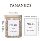 Potes de Vidro BambooFresh | Vedação Hermética e Cozinha Organizada