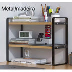 Prateleira 2 Andares Luxo | Otimização Vertical e Organização Impecável