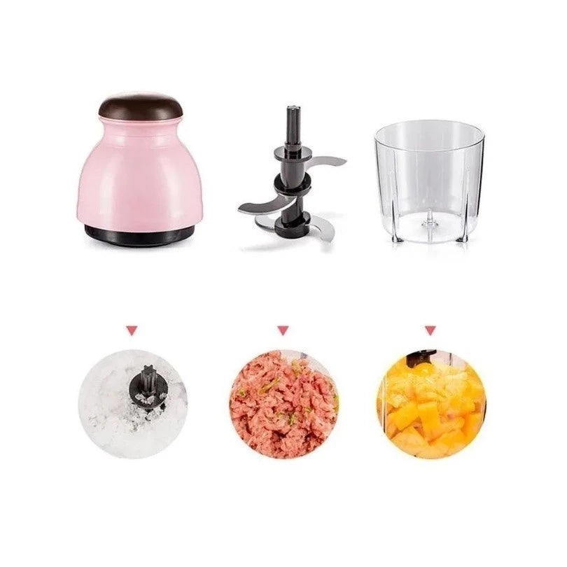 Processador Elétrico ChefPrático | Alimentos Picados em Segundos