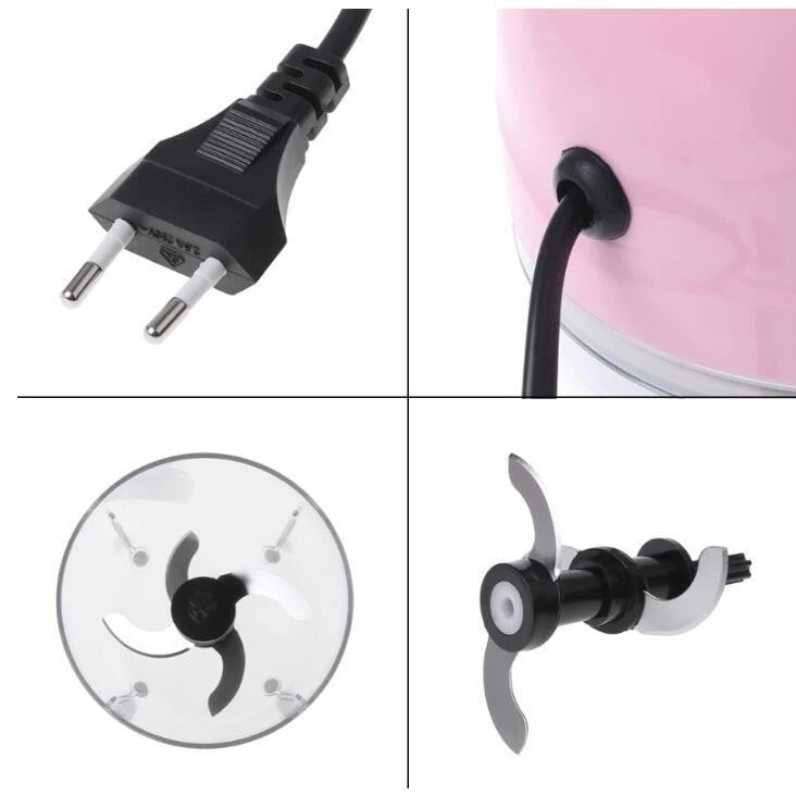 Processador Elétrico ChefPrático | Alimentos Picados em Segundos