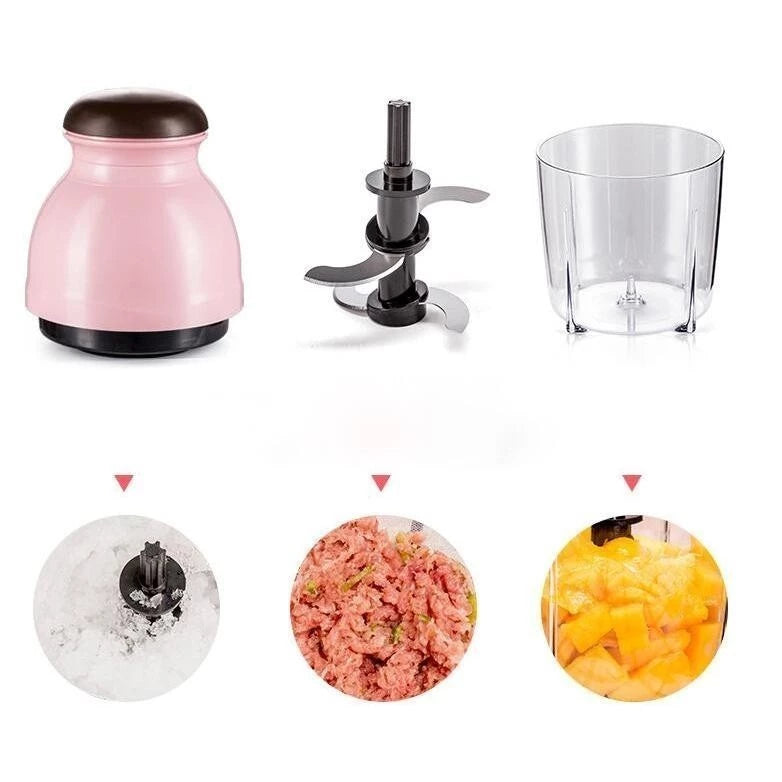 Processador Elétrico ChefPrático | Alimentos Picados em Segundos