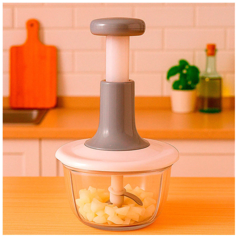 Processador Manual Turbo Max 1.5L | Pica, Tritura e Processa com Agilidade e Segurança