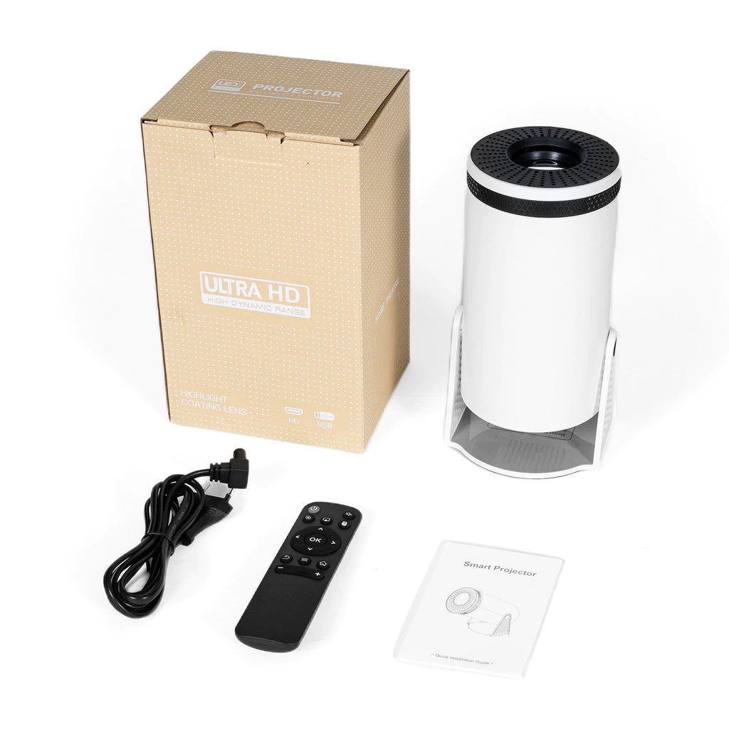 Projetor 4K HY300 Magcubic 150 Polegadas | WiFi, Bluetooth e Android com 8000 Lúmens