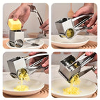 Ralador Inox Gourmet | Queijo Fresco e Pratos Mais Saborosos