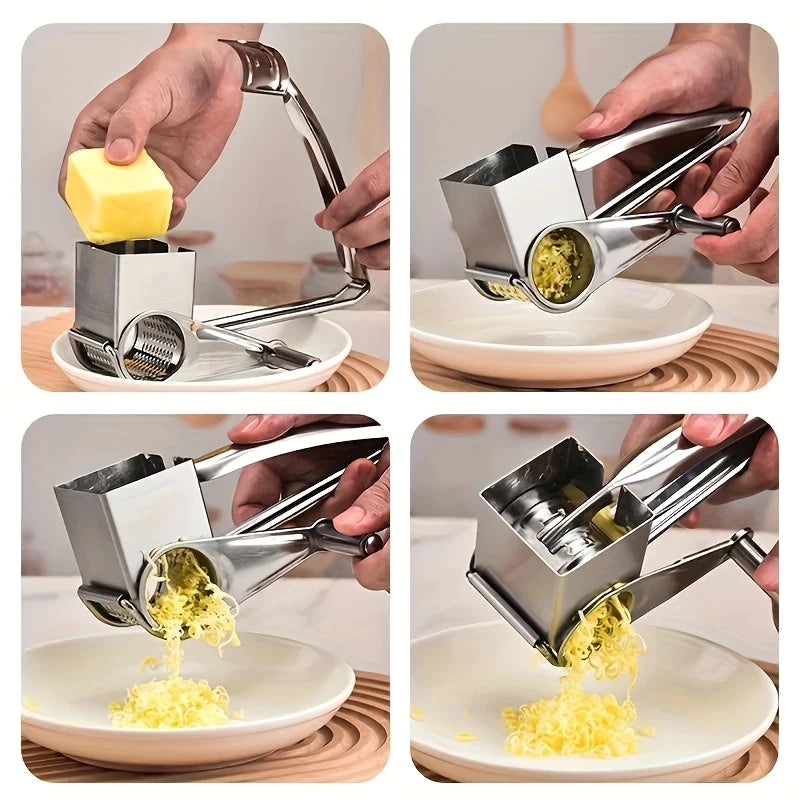 Ralador Inox Gourmet | Queijo Fresco e Pratos Mais Saborosos