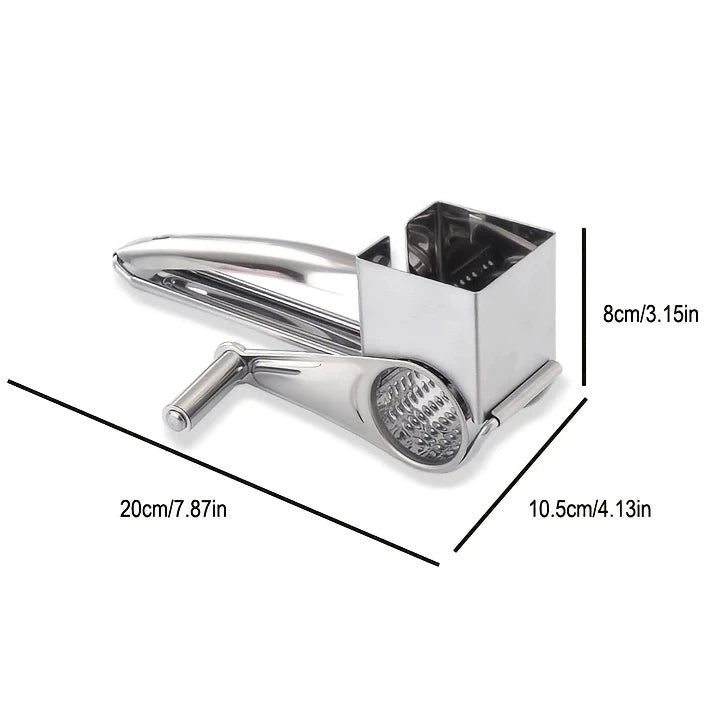 Ralador Inox Gourmet | Queijo Fresco e Pratos Mais Saborosos
