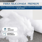 Refil de Almofada Fibra Siliconada Premium | Kit 2, 4, 6 ou 10 Unidades 45x45