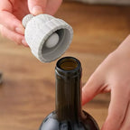 Rolha de Vinho Natal Mágica | Vedação Perfeita e Decoração Festiva | Compre 1 e Leve 2