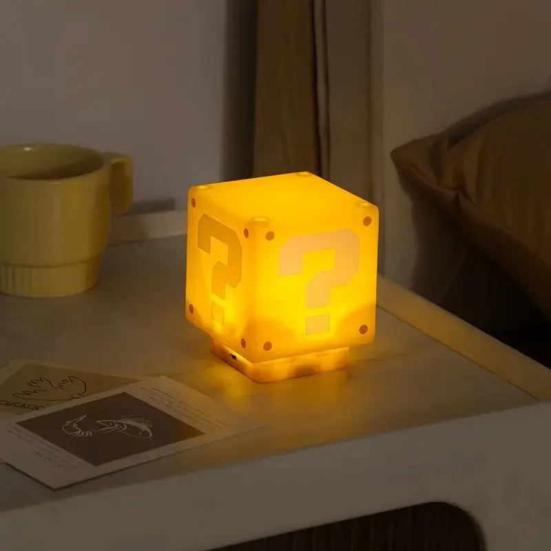 Lanterna de LED "Interrogação" de Mario Bros