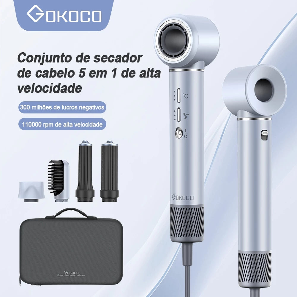 Secador Multifuncional AirStyle Pro | Seca, Alisa e Ondula em Minutos