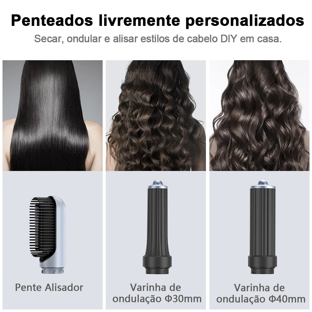 Secador Multifuncional AirStyle Pro | Seca, Alisa e Ondula em Minutos