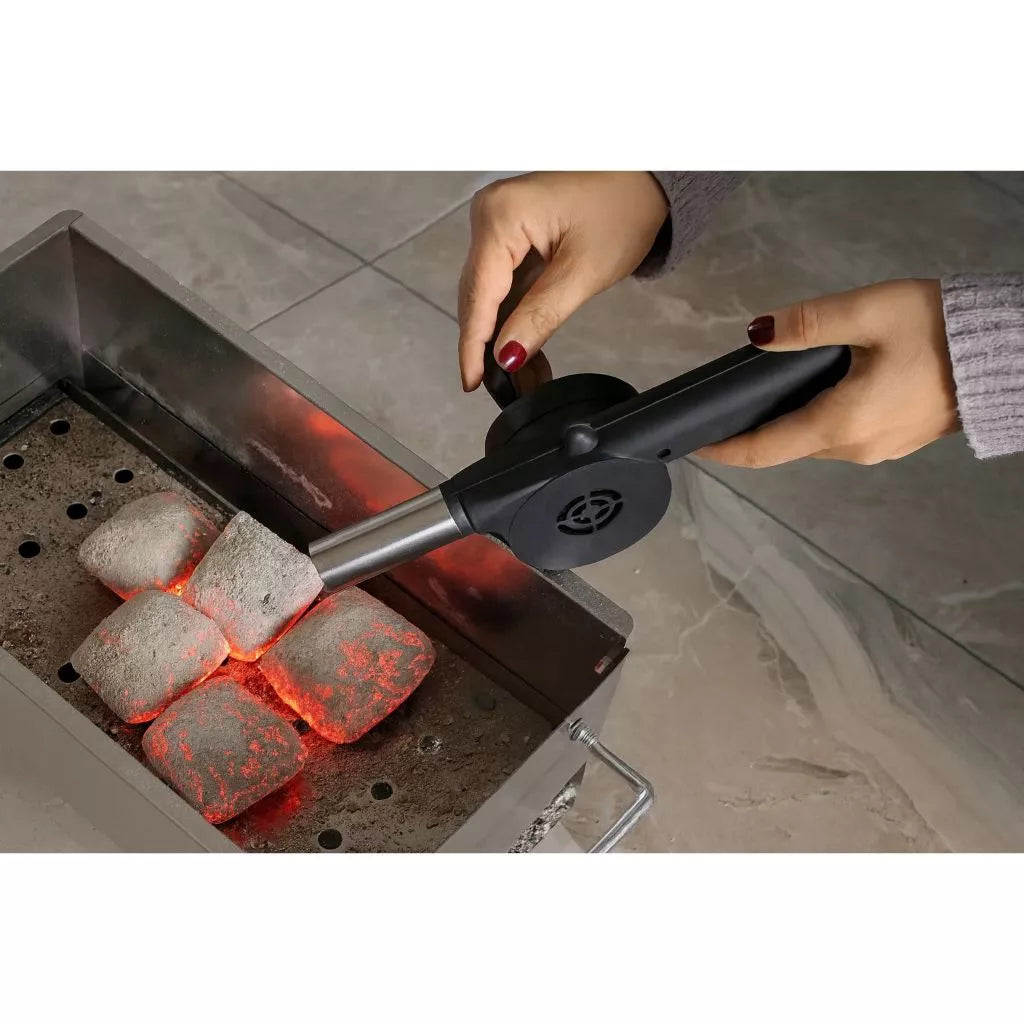 Soprador Churrasco FastFire | Fogo Intenso e Brasa em Segundos