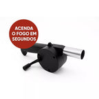 Soprador Churrasco FastFire | Fogo Intenso e Brasa em Segundos