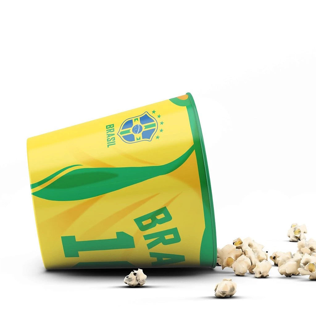 Super Balde do Torcedor Brasil | Novo Design Ergonômico e Resistente