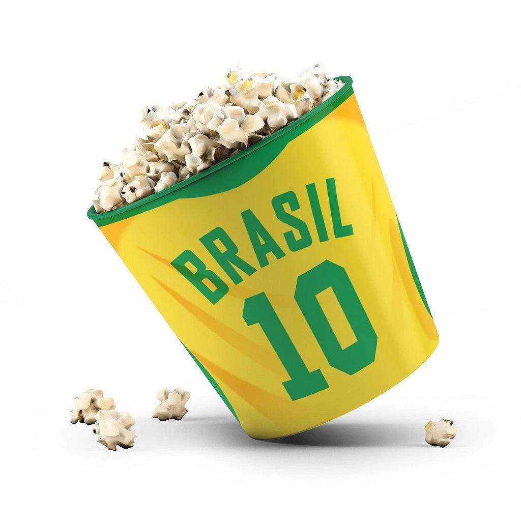 Super Balde do Torcedor Brasil | Novo Design Ergonômico e Resistente