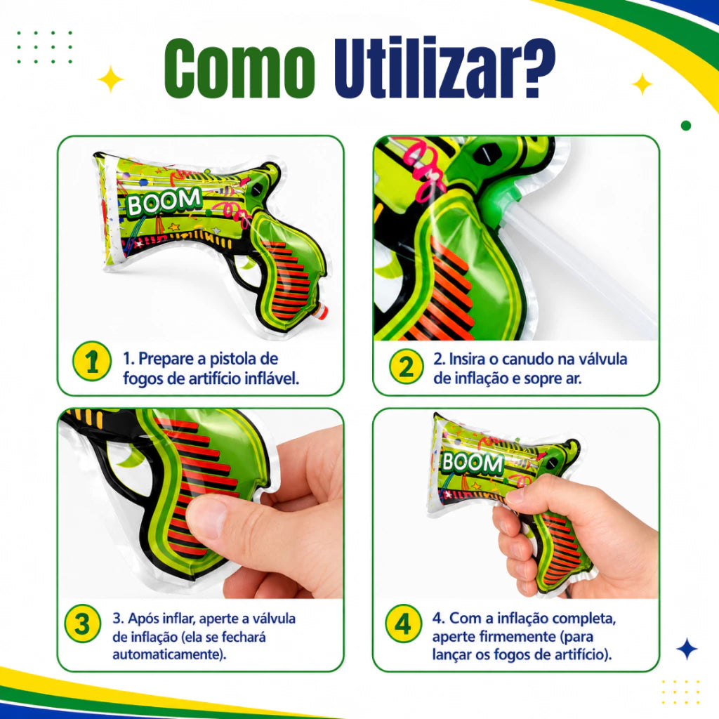 Super Kit Torcedor Seleção Brasileira | 12 Itens Festivos Copa do Mundo 2026