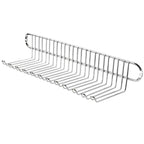 Suporte Porta Espetos Elite | Capacidade para 22 Unidades em Aço Cromado