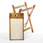 Tábua Cavalete Gourmet Luxo | Apresentação Profissional e Elegância Rústica