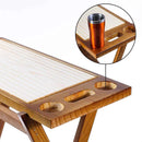 Tábua Cavalete Gourmet Luxo | Apresentação Profissional e Elegância Rústica