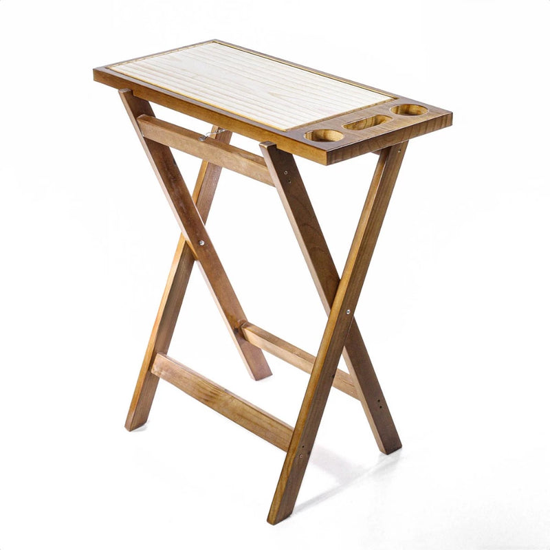 Tábua Cavalete Gourmet Luxo | Apresentação Profissional e Elegância Rústica