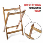 Tábua Cavalete Gourmet Luxo | Apresentação Profissional e Elegância Rústica