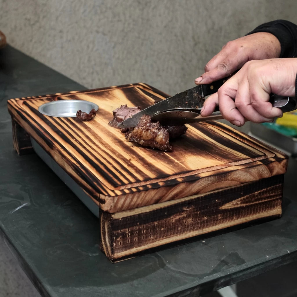 Tábua Madeira Gourmet | Sirva e Corte com Total Praticidade