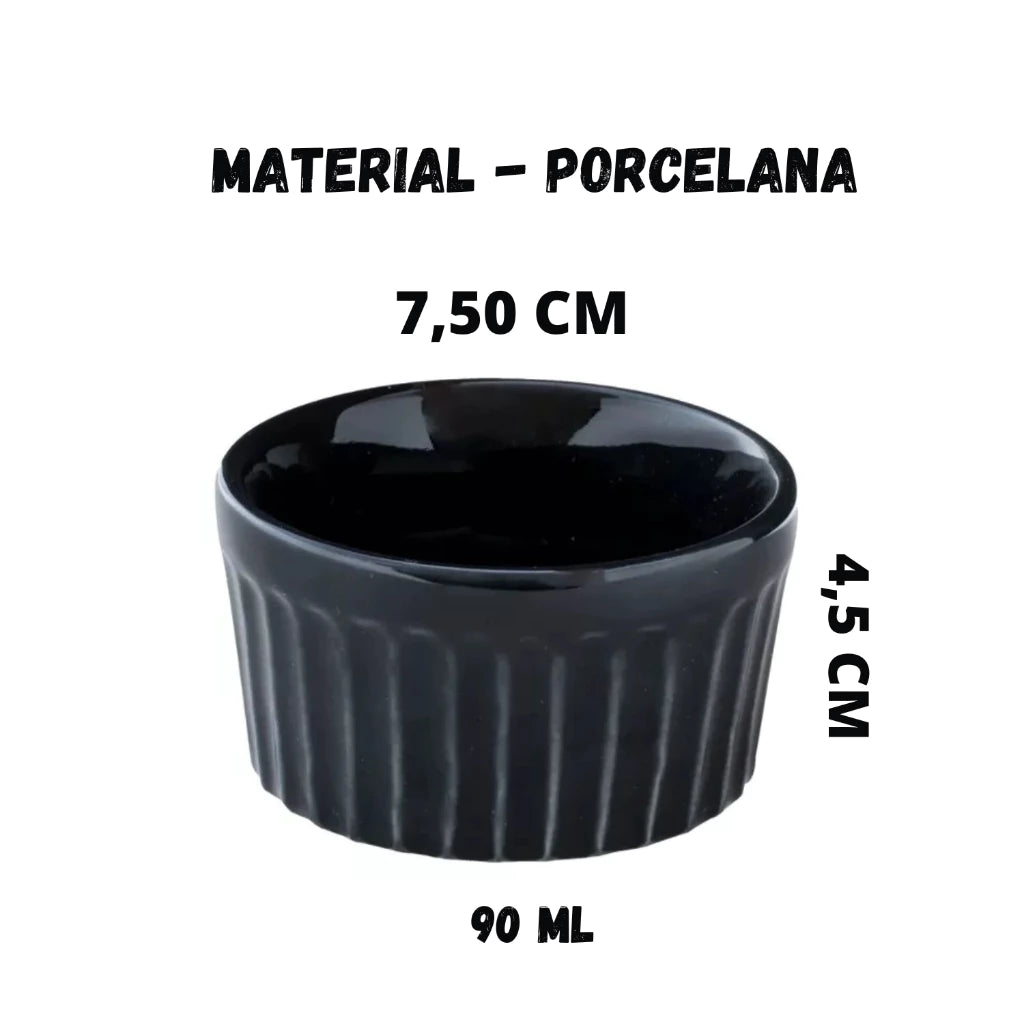 Tábua de Churrasco com Chapa Quente | Molheiras em Porcelana 55x28cm