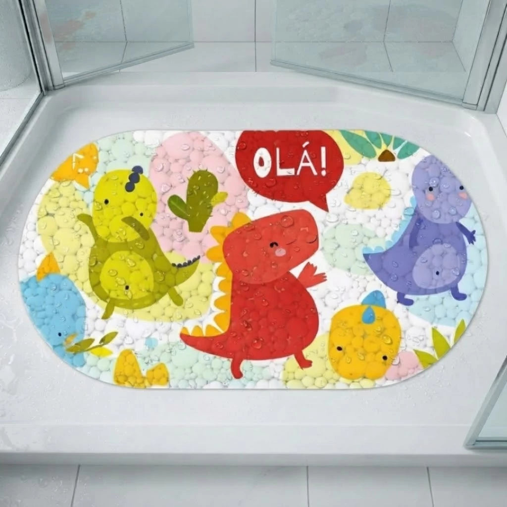 Tapete Antiderrapante para Banheiro Infantil | Segurança e Diversão no Banho