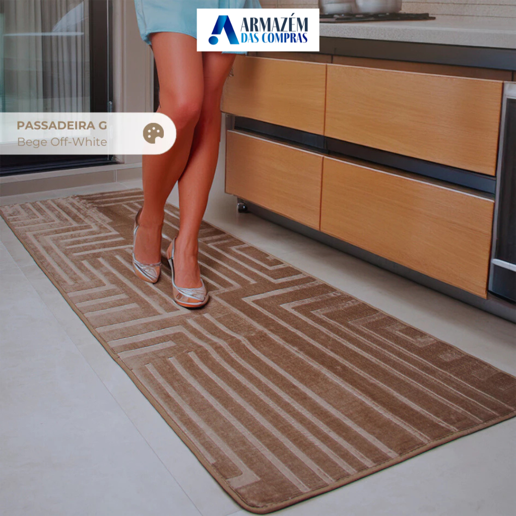 Tapete Corredor Conforto | O Fim dos Escorregões com Design Exclusivo