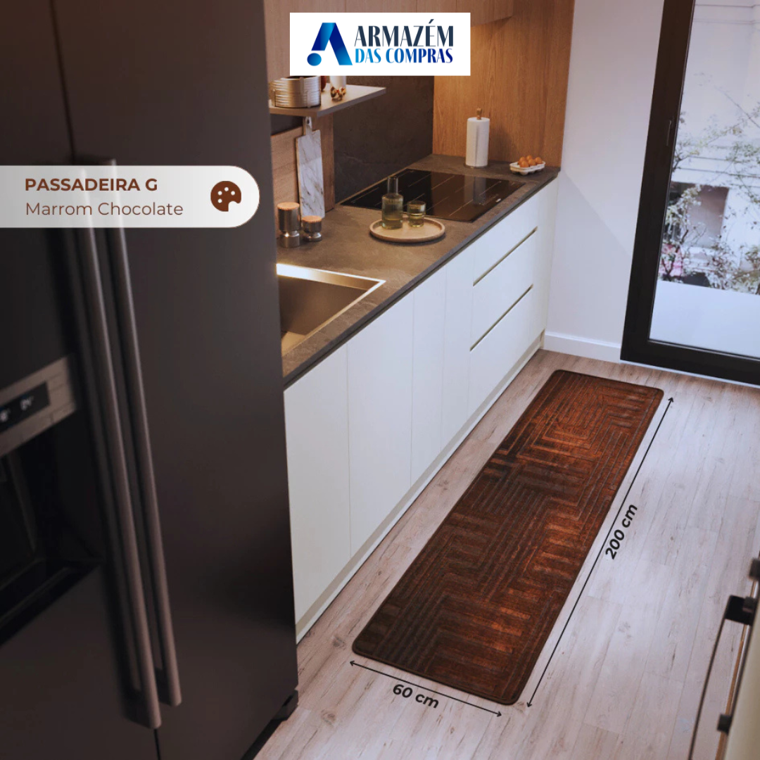 Tapete Corredor Conforto | O Fim dos Escorregões com Design Exclusivo