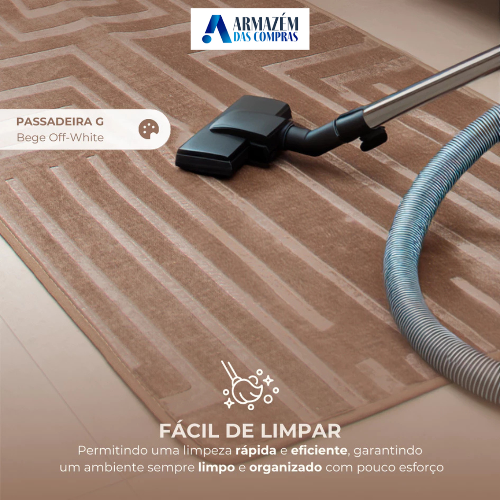 Tapete Corredor Conforto | O Fim dos Escorregões com Design Exclusivo