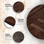 Tapete Itália Luxo Aveludado | Elegância Soft Touch e Antiderrapante