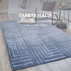 Tapete Itália Luxo Aveludado | Elegância Soft Touch e Antiderrapante