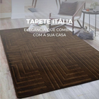 Tapete Itália Luxo Aveludado | Elegância Soft Touch e Antiderrapante
