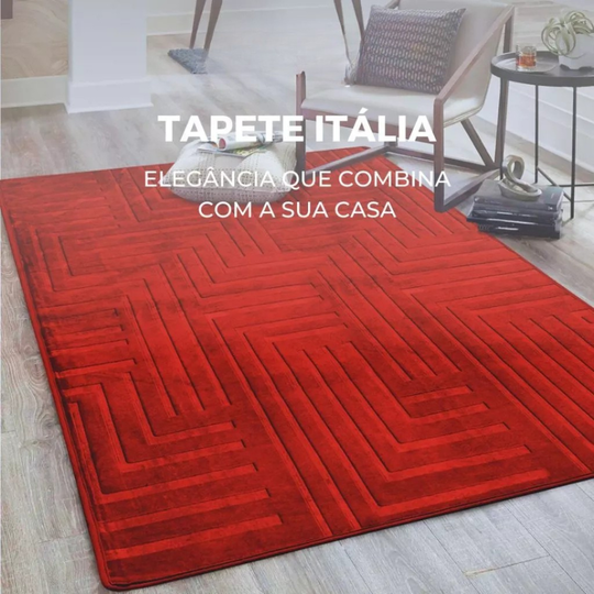 Tapete Itália Luxo Aveludado | Elegância Soft Touch e Antiderrapante