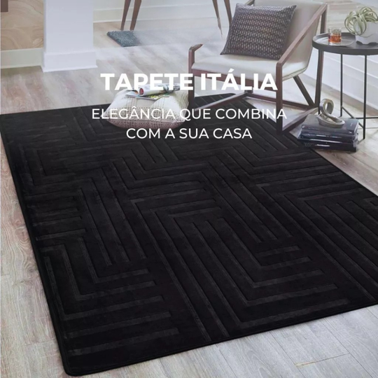 Tapete Itália Luxo Aveludado | Elegância Soft Touch e Antiderrapante