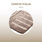 Tapete Itália Luxo Aveludado | Elegância Soft Touch e Antiderrapante