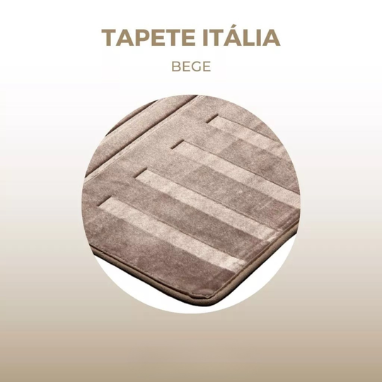 Tapete Itália Luxo Aveludado | Elegância Soft Touch e Antiderrapante