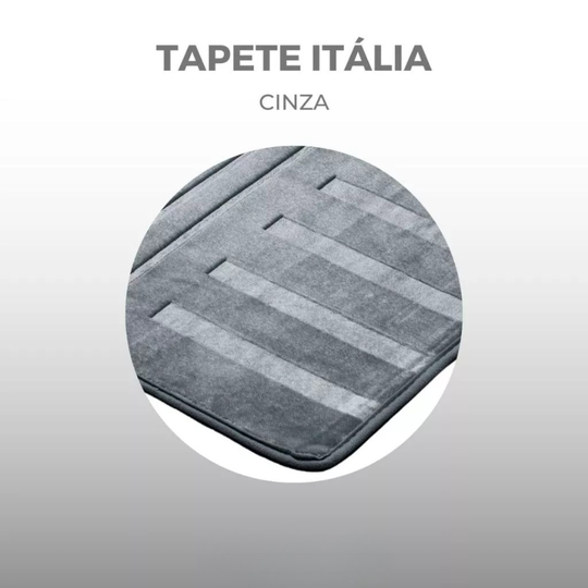 Tapete Itália Luxo Aveludado | Elegância Soft Touch e Antiderrapante