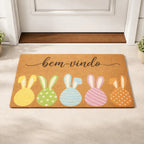 Tapete Páscoa Encantada | Superfície Soft e Antiderrapante