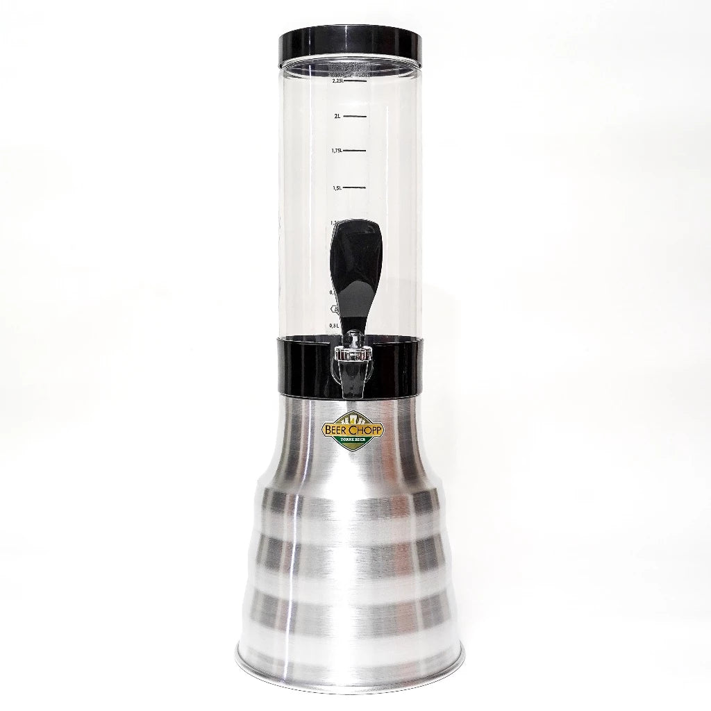 Torre de Cerveja Elite Chopp | Gelada por até 2 Horas e Design de Alumínio