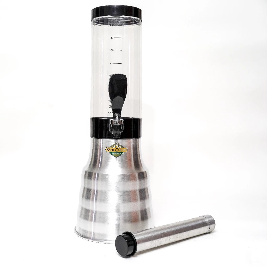 Torre de Cerveja Elite Chopp | Gelada por até 2 Horas e Design de Alumínio
