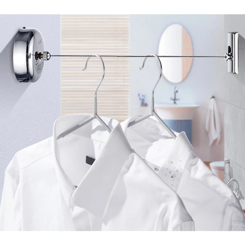 Varal Retrátil de Inox | Otimização de Espaço com Elegância