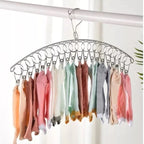 Varal de Inox Premium 40 Prendedores | Solução Inteligente para Peças Leves e Delicadas