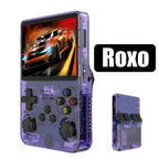 Video Game Portátil R36S | 15.000 Jogos Clássicos com Tela IPS e 64GB